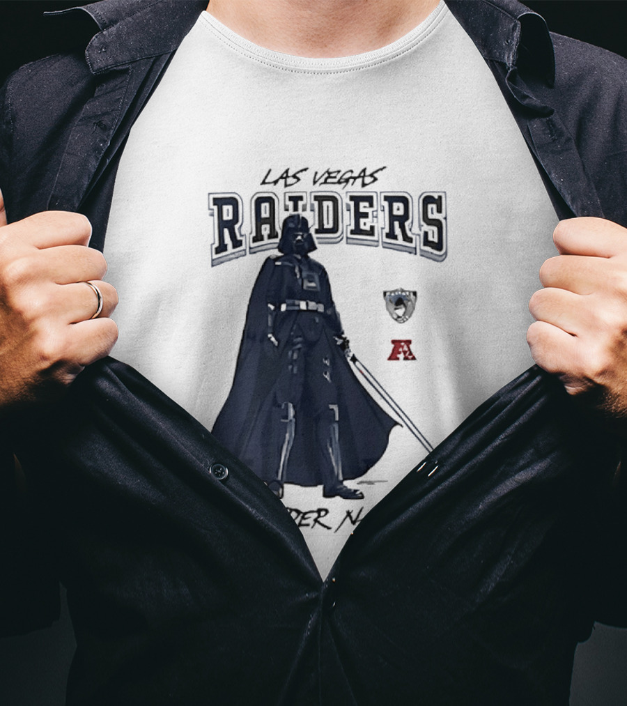 Las Vegas Raiders Raider Nation Darth Vader NFL T-Shirt