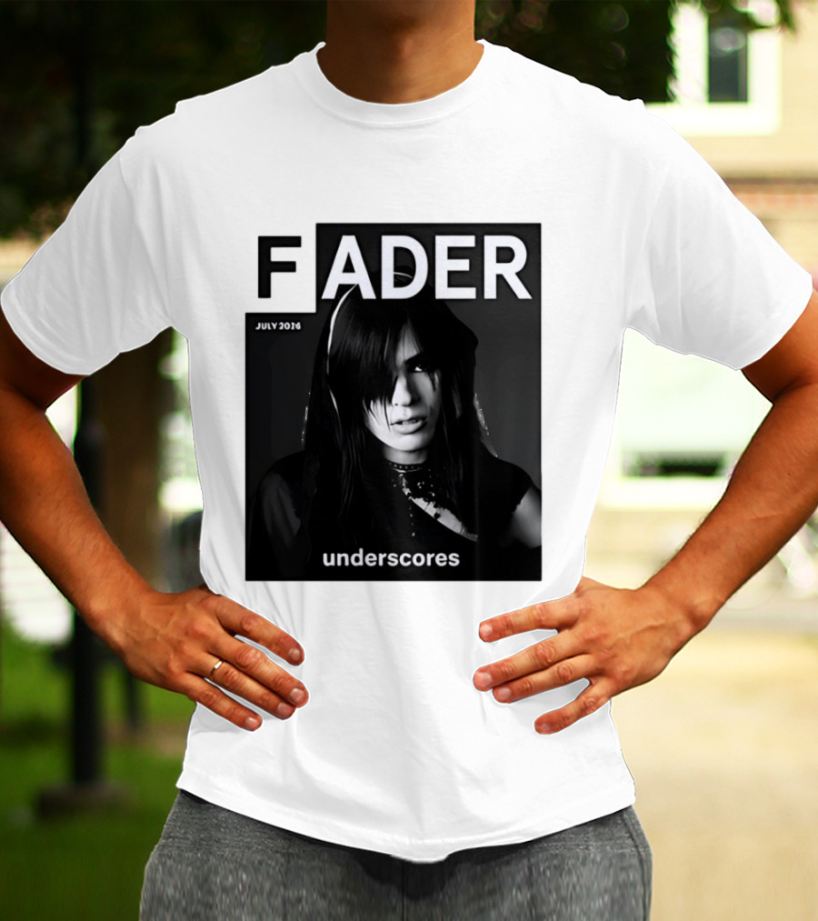 FADER Magazine July 2026 Cover Featuring Underscores T-Shirt
