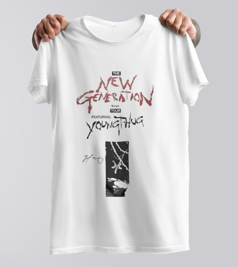 New Generation European Tour Featuring Young Thug T-Shirt