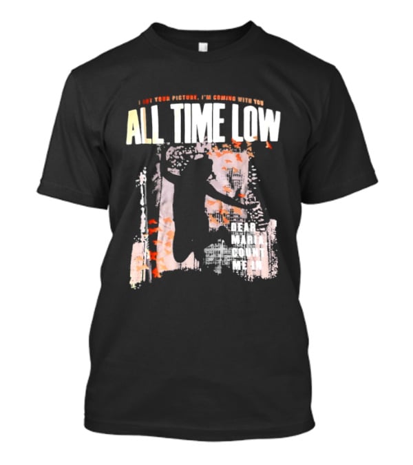 All Time Low I Got Your Picture Dear Maria Count Me In Butterfly Aesthetic T-Shirt