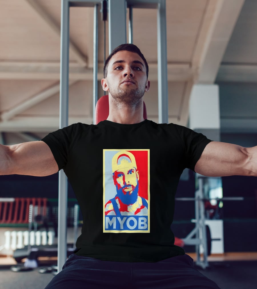 MYOB Bearded Man Hope Style Mind Your Own Business T-Shirt