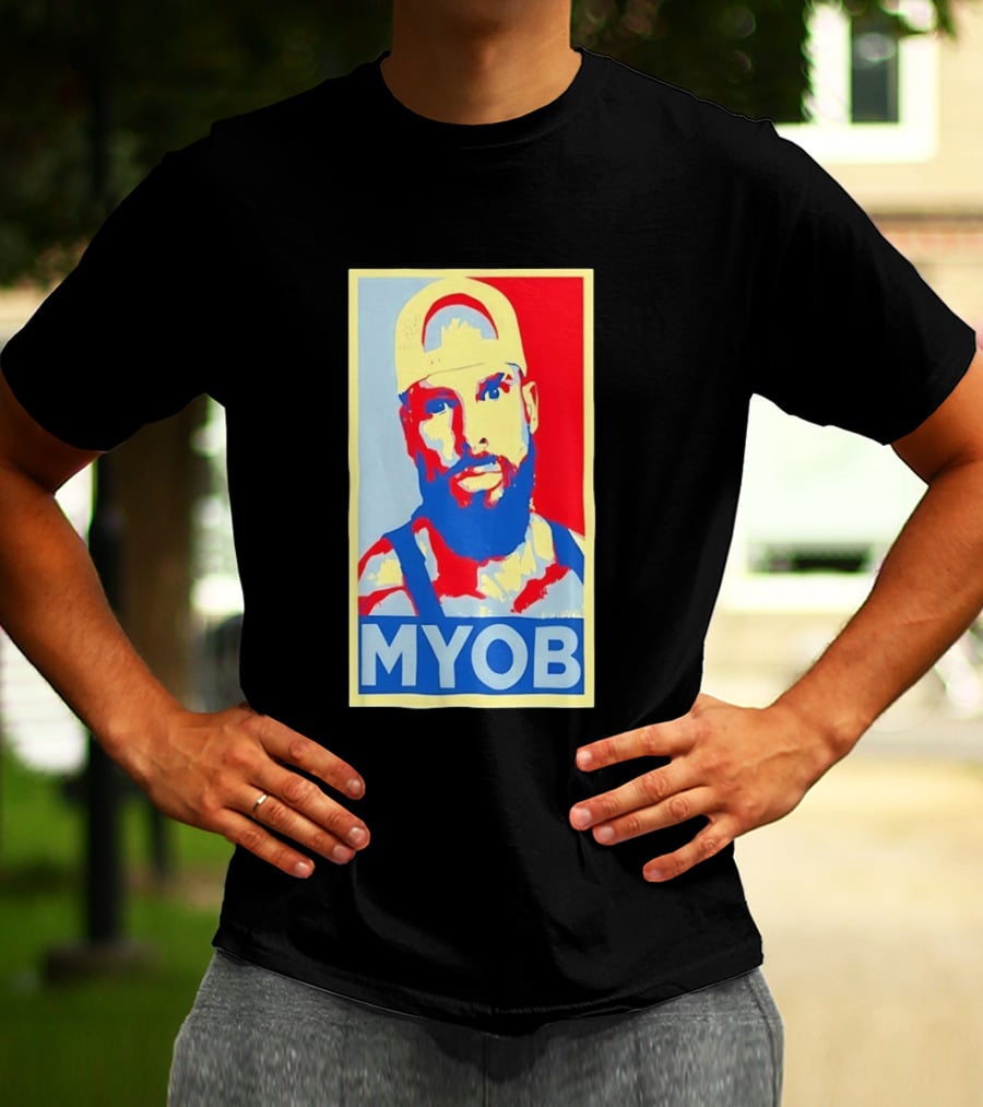 MYOB Bearded Man Hope Style Mind Your Own Business T-Shirt