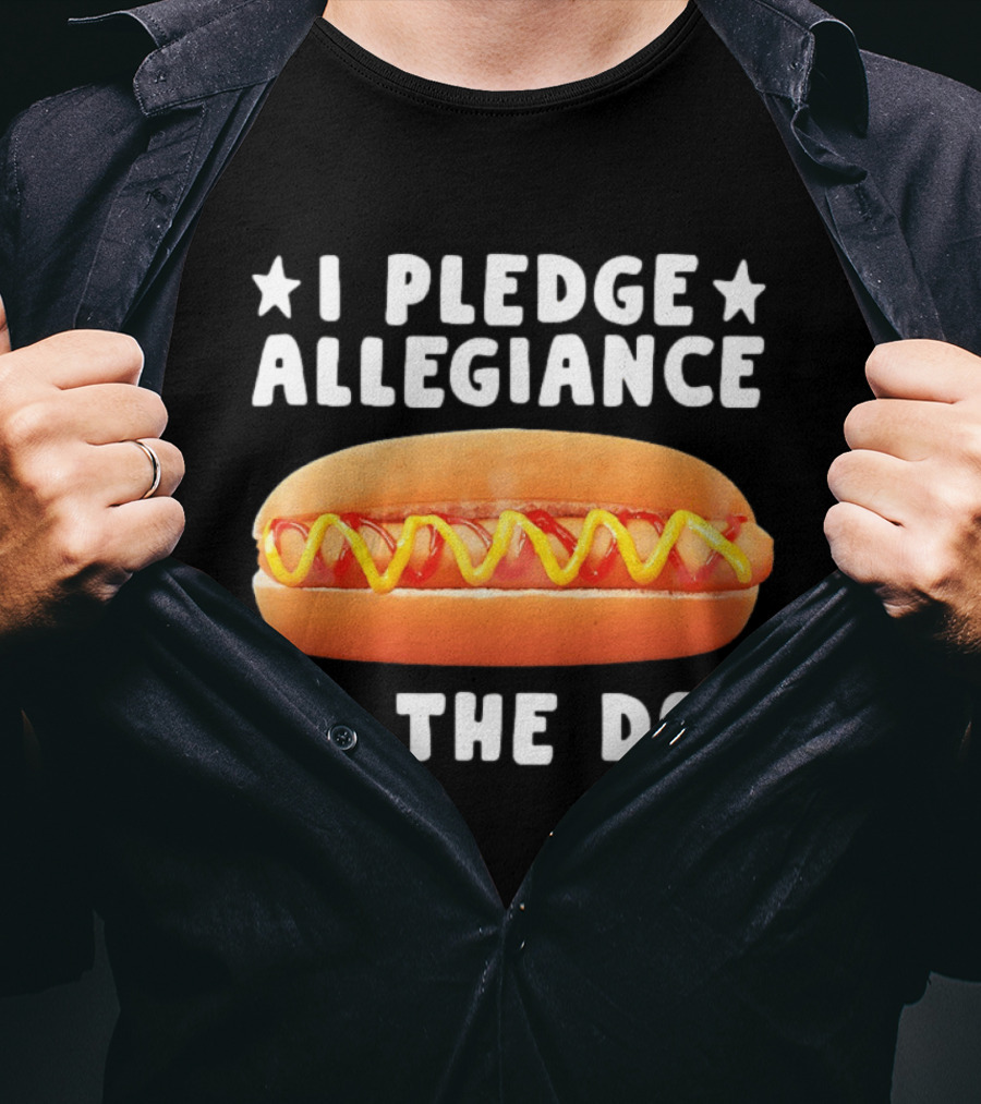 I Pledge Allegiance To The Hot Dog T-Shirt