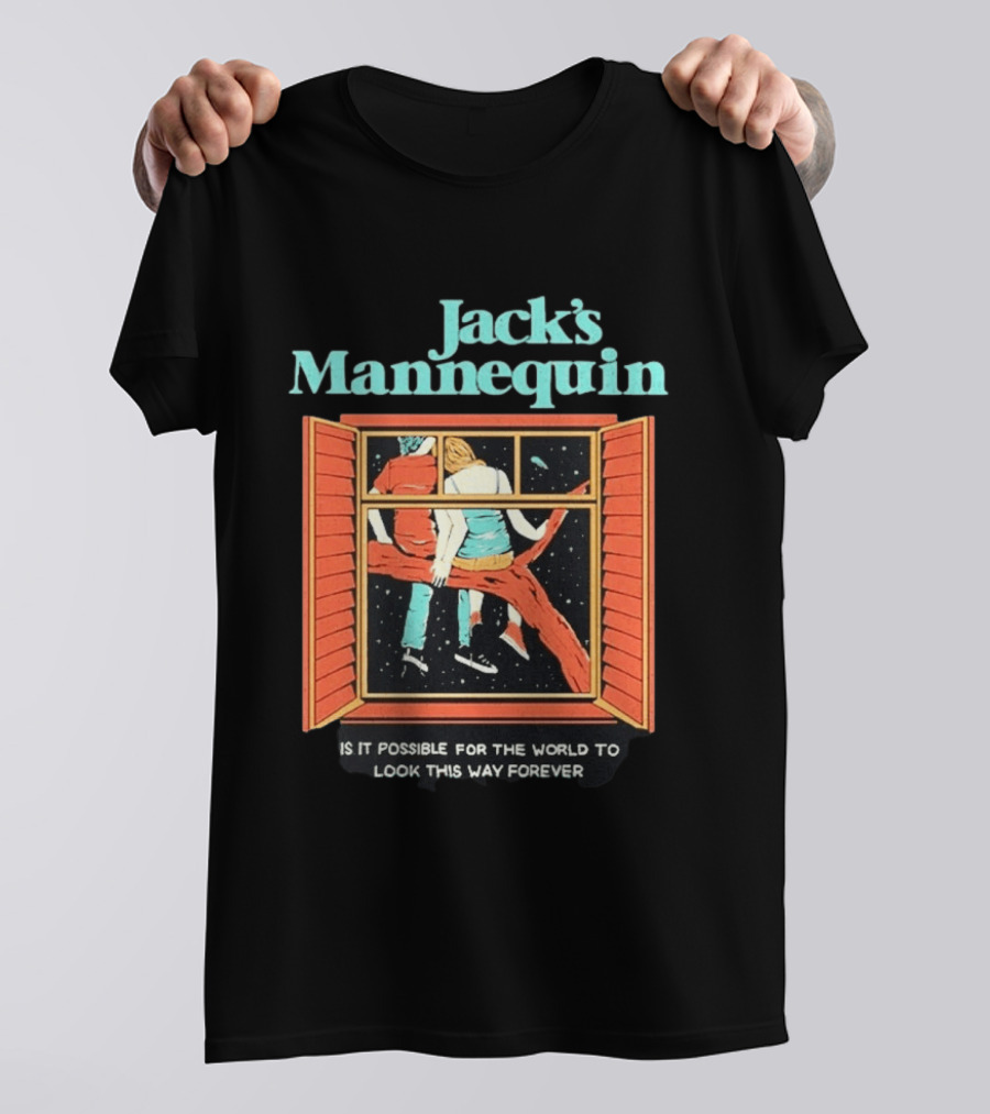 Jack's Mannequin Is It Possible For The World To Look This Way Forever Window Scene T-Shirt