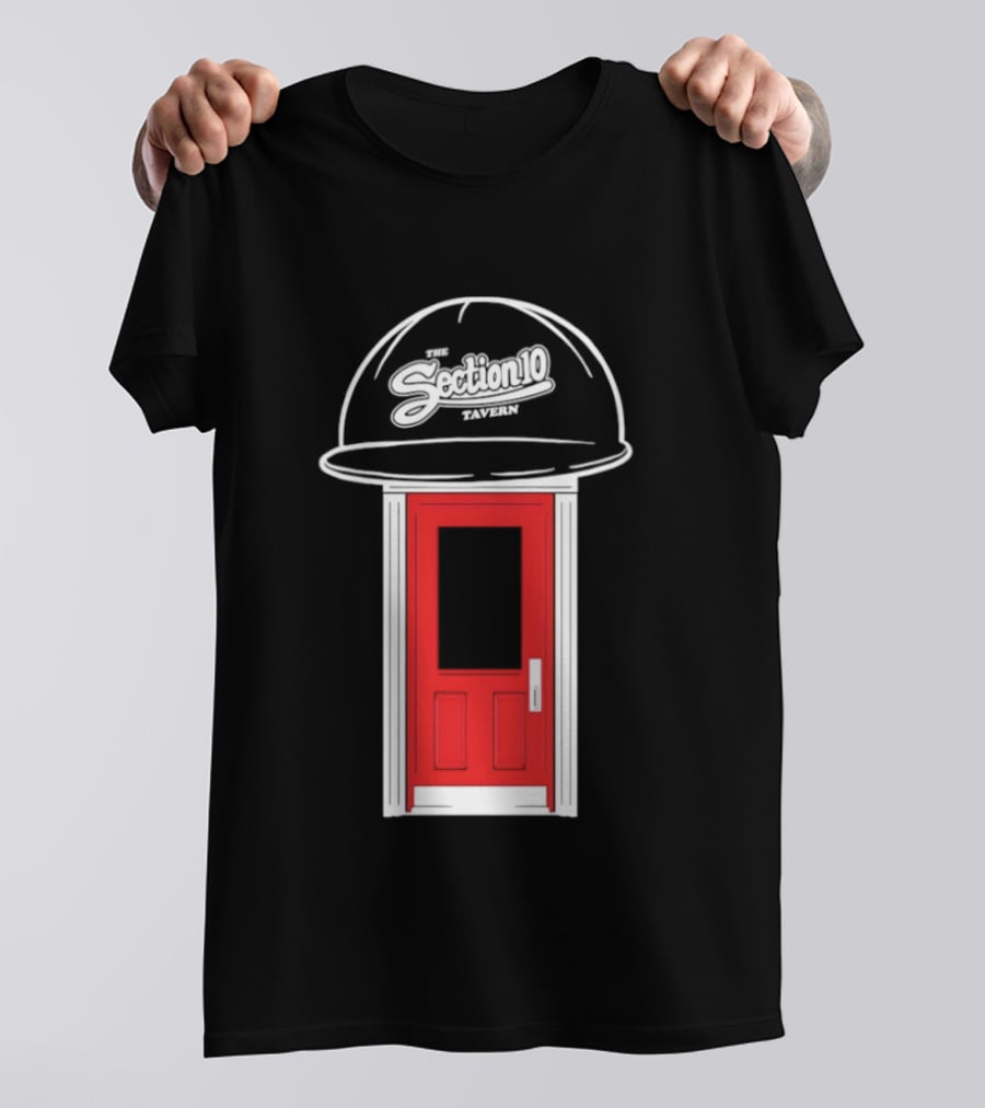 Section 10 Red Tavern Door Fenway Style Hat T-Shirt