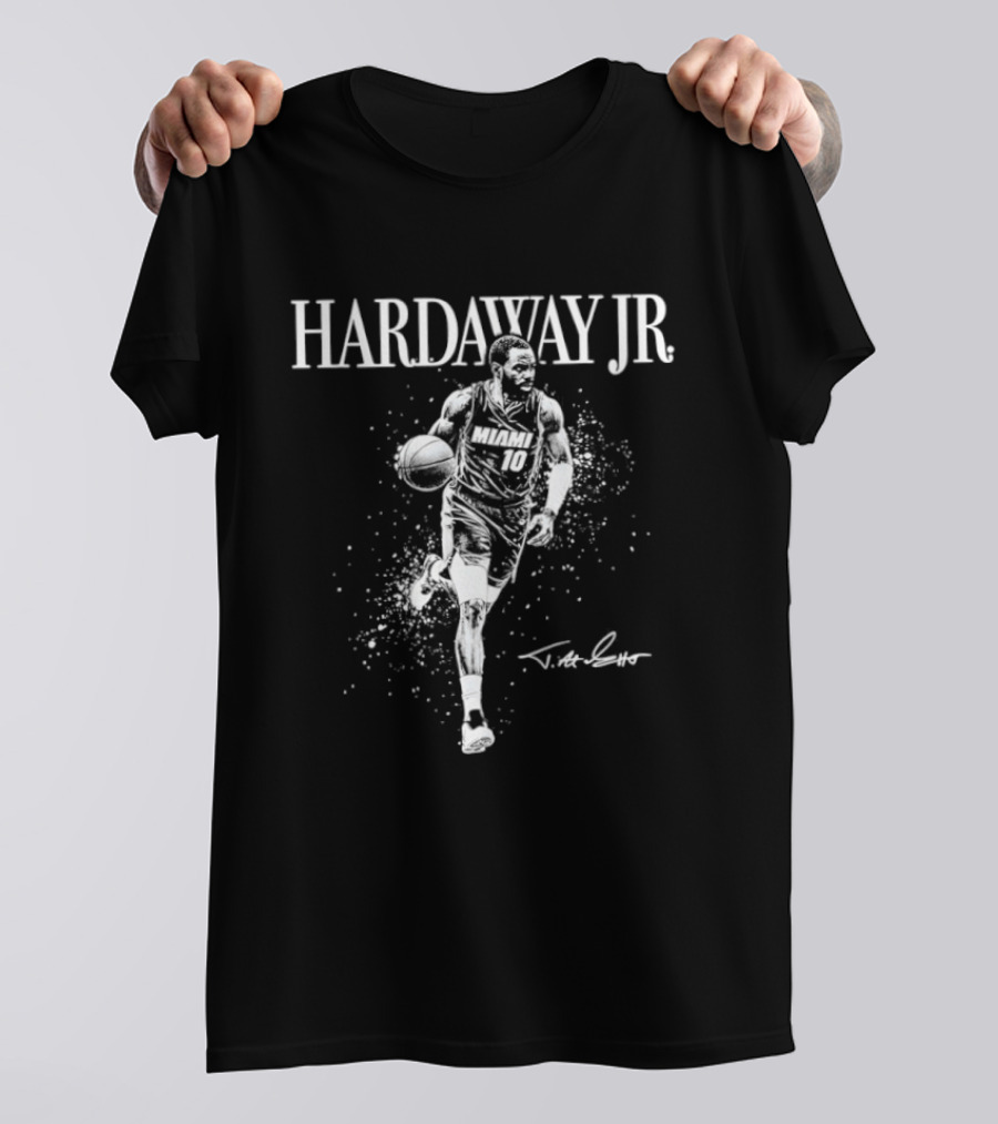 Hardaway Jr. Miami Heat Basketball Tim Signature T-Shirt