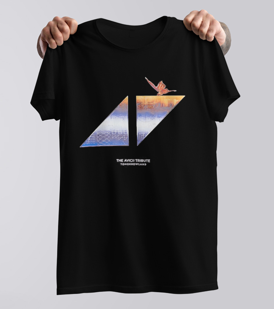 Tomorrowland X Avicii Tribute Butterfly T-Shirt