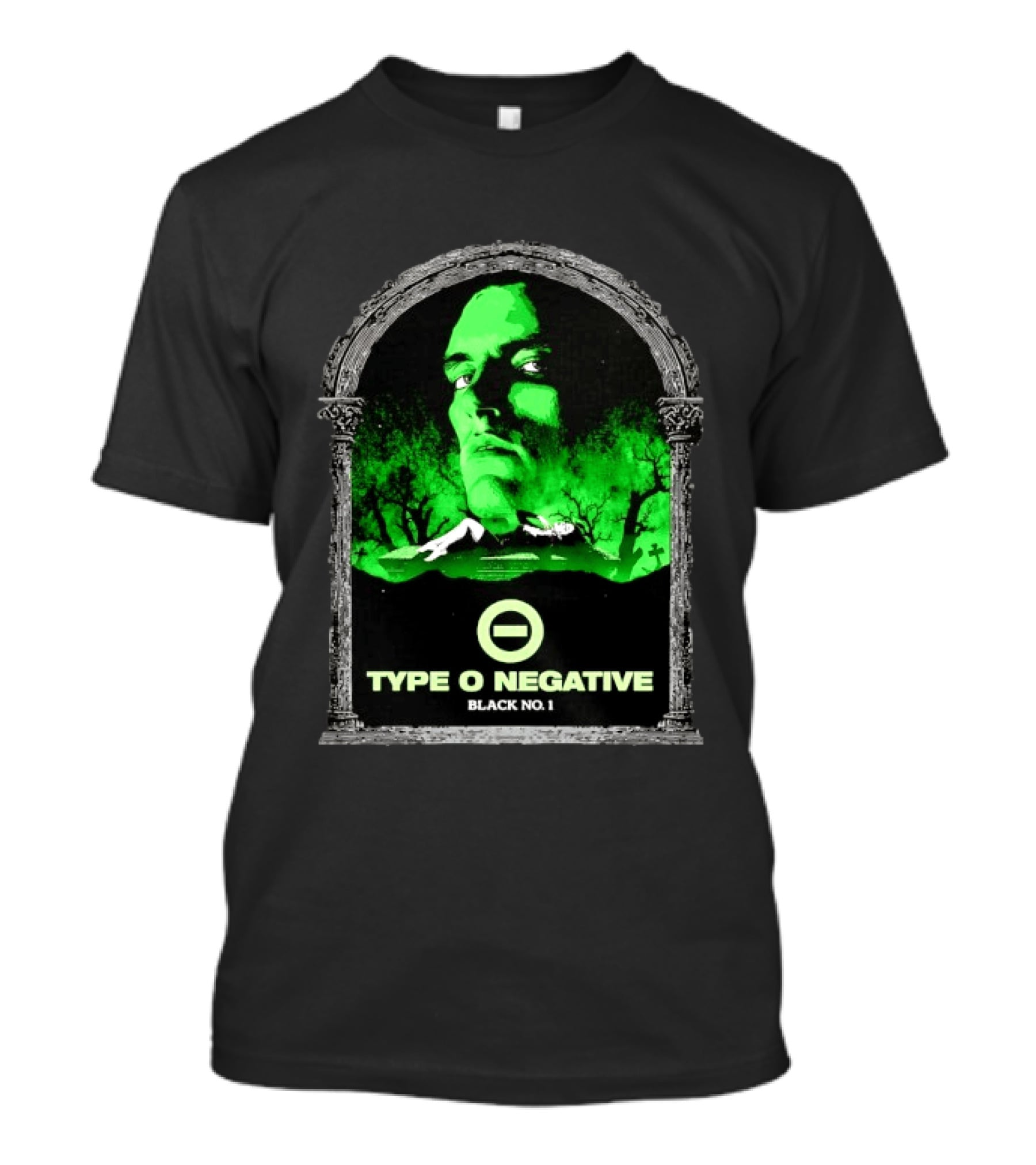 Type O Negative Black No 1 Peter Steele Gothic T-Shirt