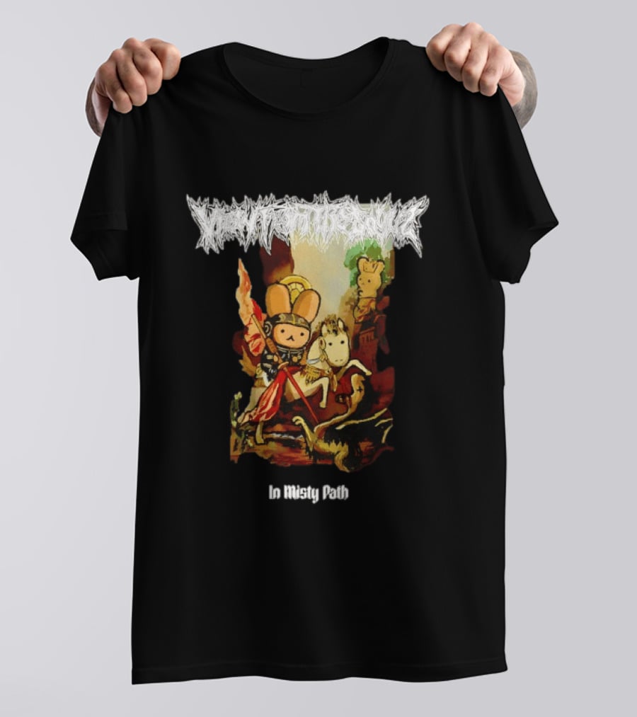 View From The Soul In Misty Path T-Shirt