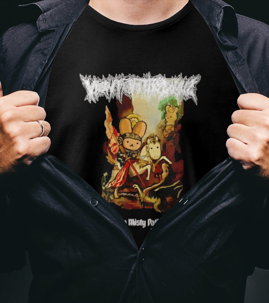 View From The Soul In Misty Path T-Shirt