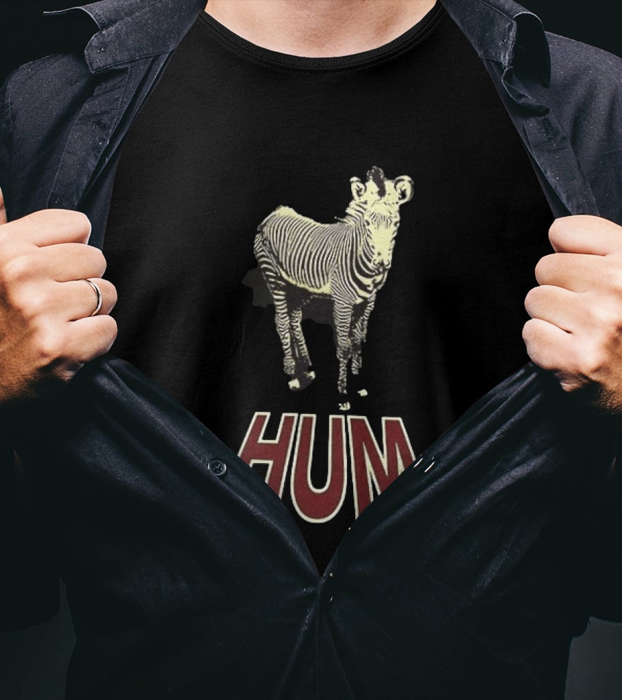 Zebra HUM Little Dipper The Pod Stars Suicide Machine The Very Old Man Two Sided T-Shirt