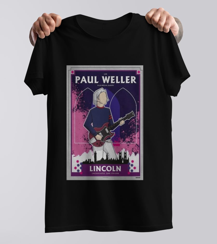 LIVE Paul Weller Plus Special Guests Lincoln Castle June 13th 2026 T-Shirt