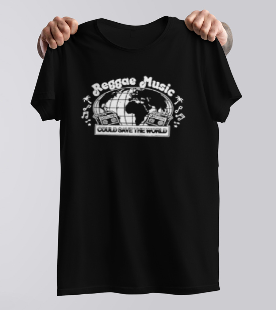 Reggae Music Could Save The World King Tubby Augustus Pablo Niney The Observer Two Sided T-Shirt
