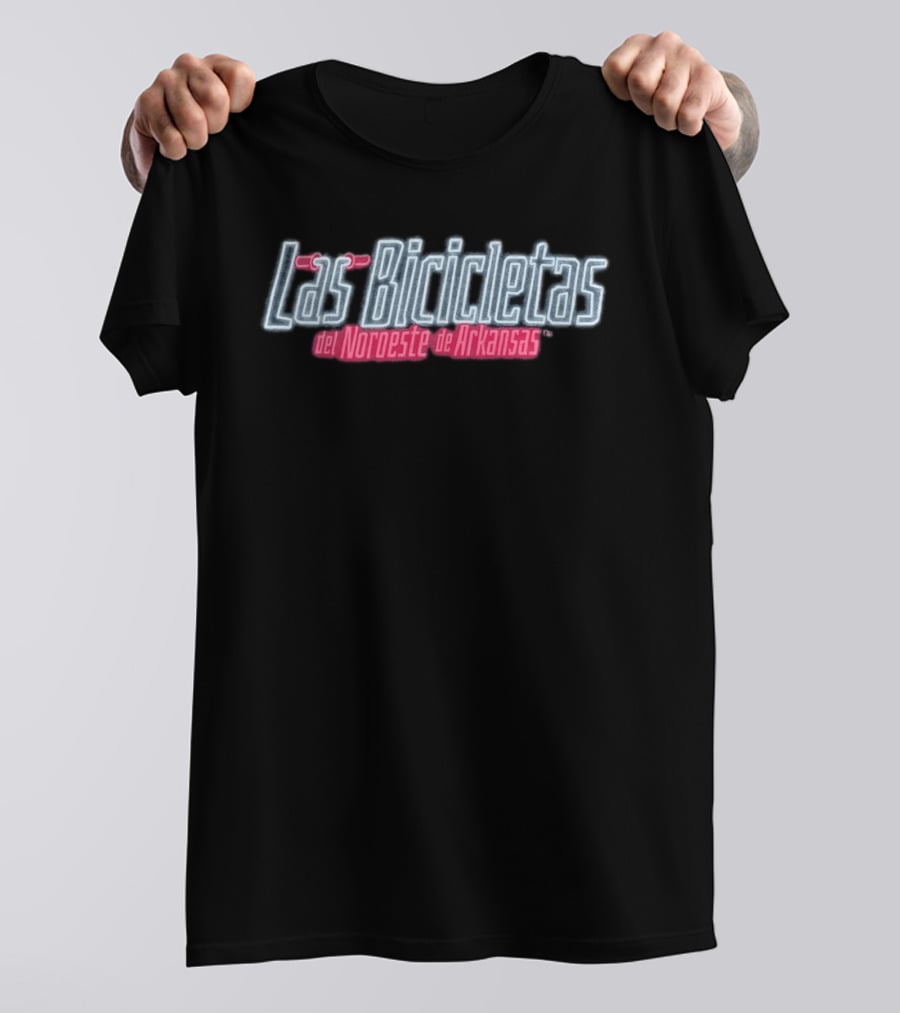 Las Bicicletas Del Noroeste De Arkansas Neon T-Shirt