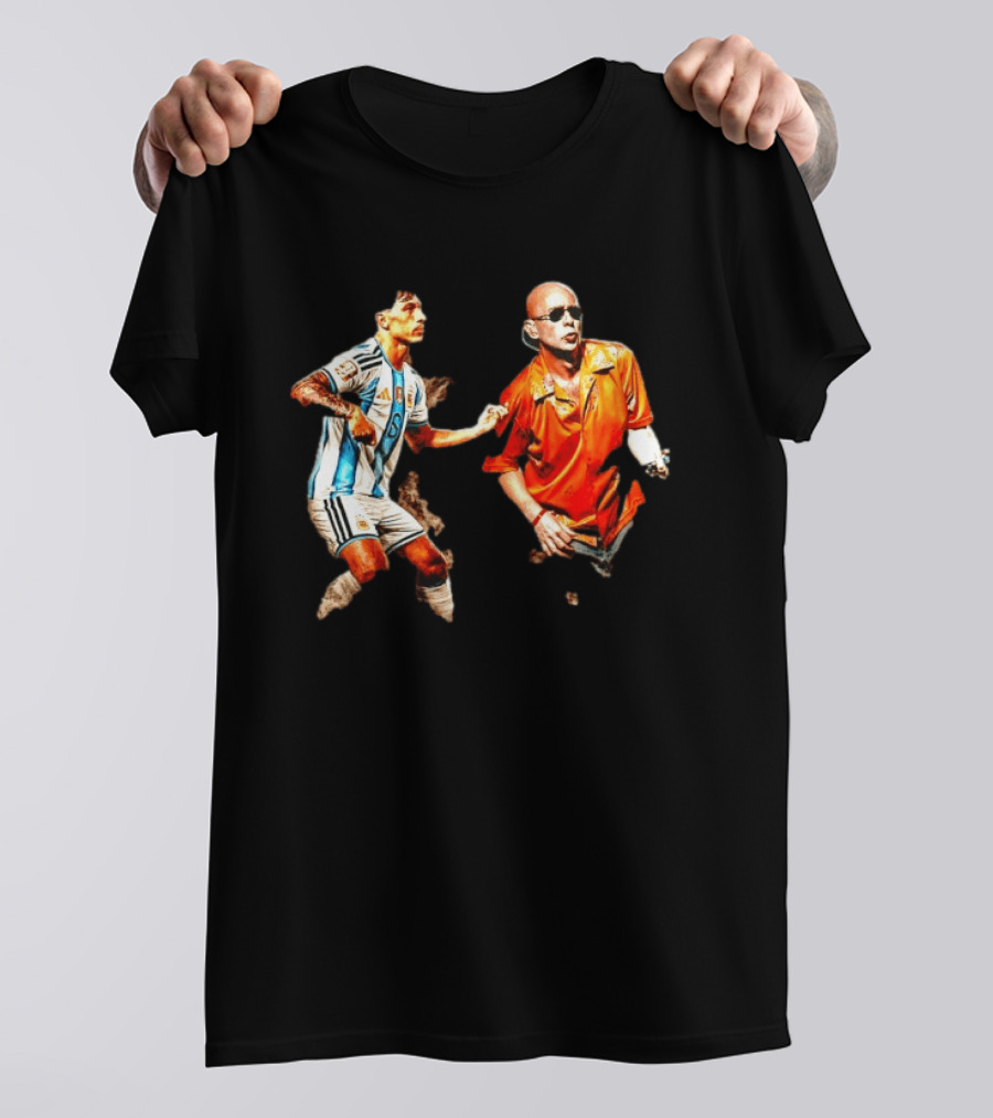 Lisandro Martinez Argentina Jersey Carlos Indio Solari T-Shirt