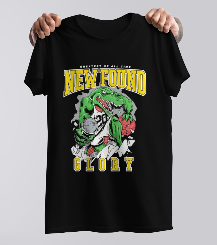 New Found Glory Greatest Of All Time Alligator Pop Punk 30 T-Shirt