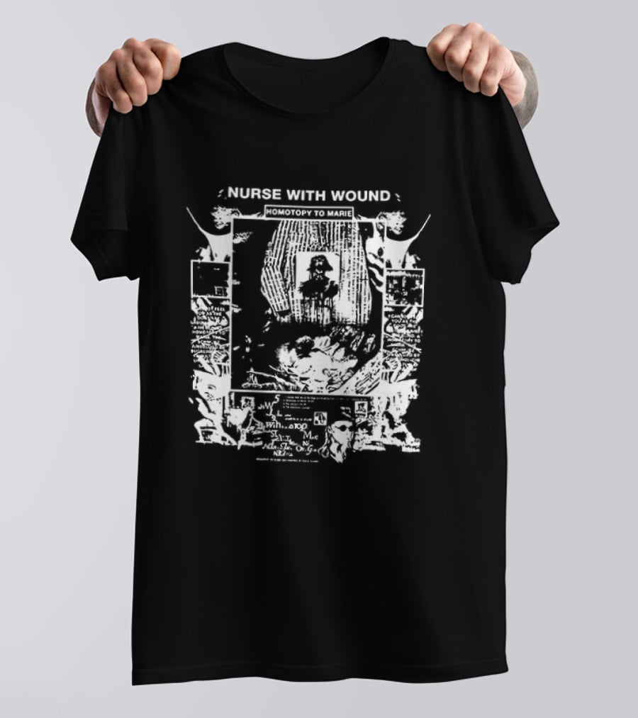 Nurse With Wound Homotopy To Marie Was By Franz Kamin Two Sided T-Shirt