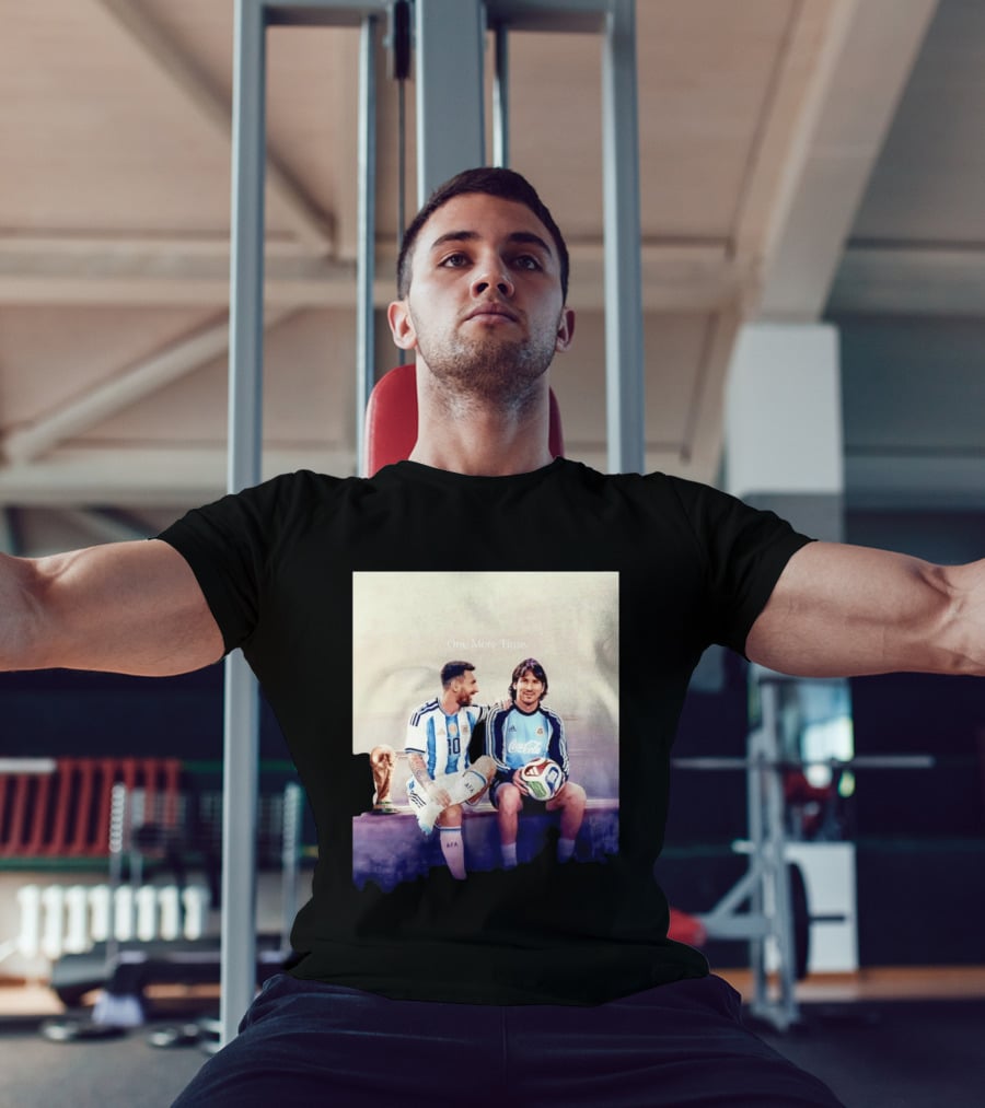 One More Time Lionel Messi World Cup Legacy T-Shirt