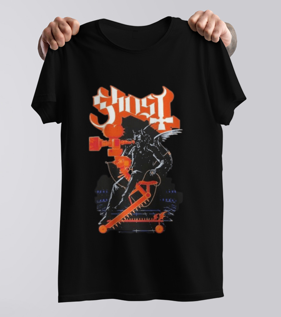 Original Ghost Auteur V The Nameless Ghouls Cinematic Camera Wings T-Shirt