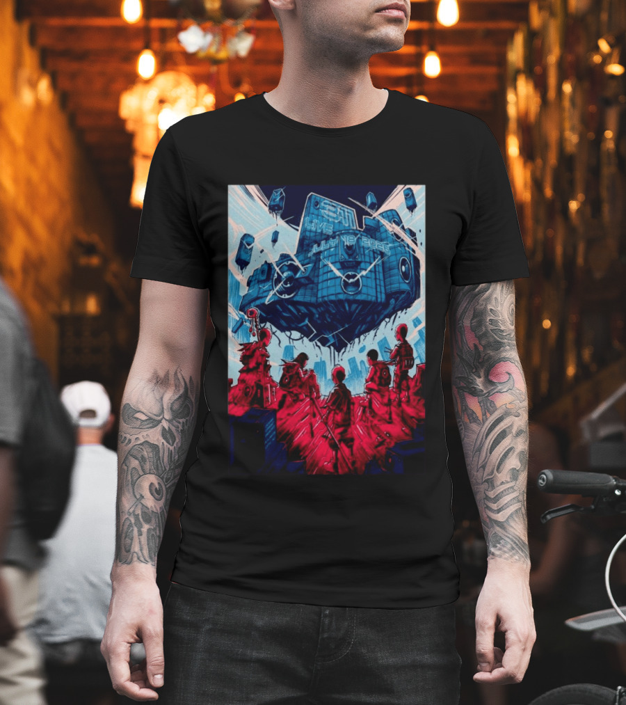 311 Live July 18 2026 Ocean Casino Resort Atlantic City NJ Artwork Soldier Scene T-Shirt