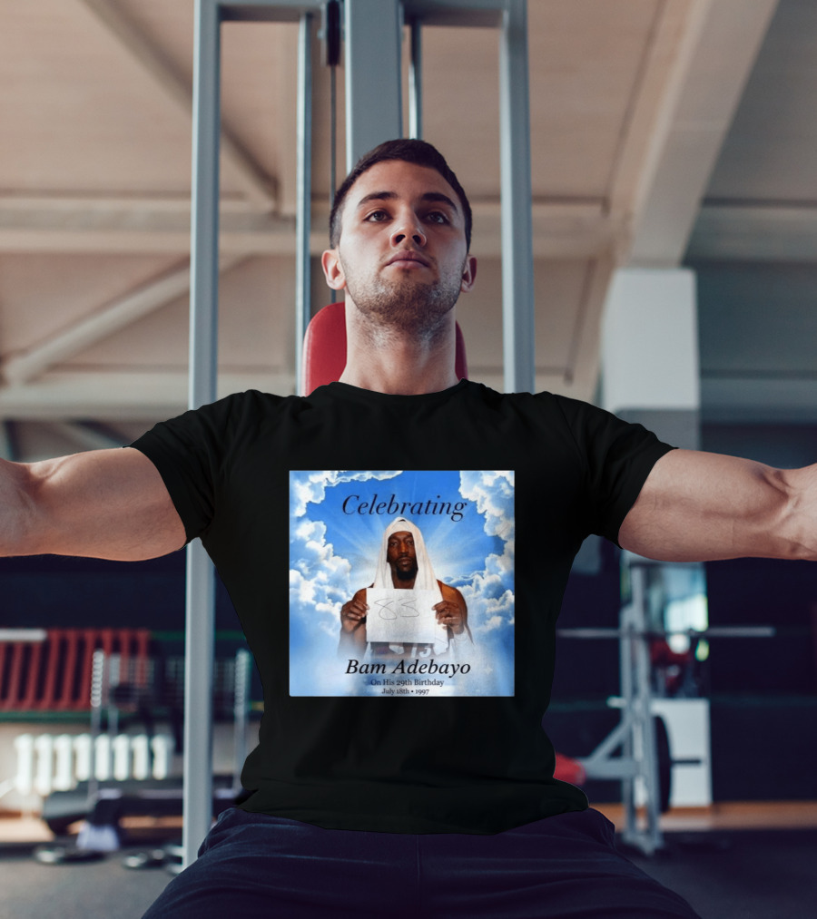 Celebrating Bam Adebayo 83 On His 29th Birthday July 18th 1997 T-Shirt