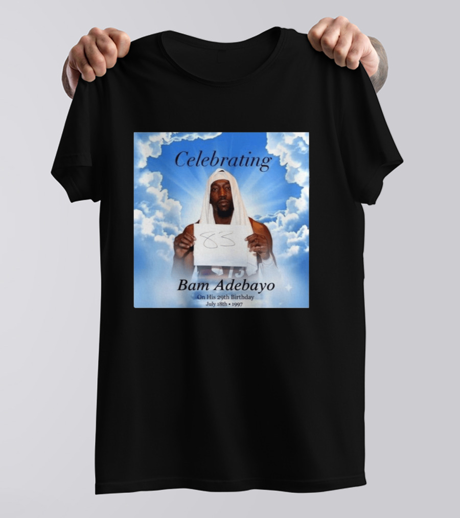Celebrating Bam Adebayo 83 On His 29th Birthday July 18th 1997 T-Shirt