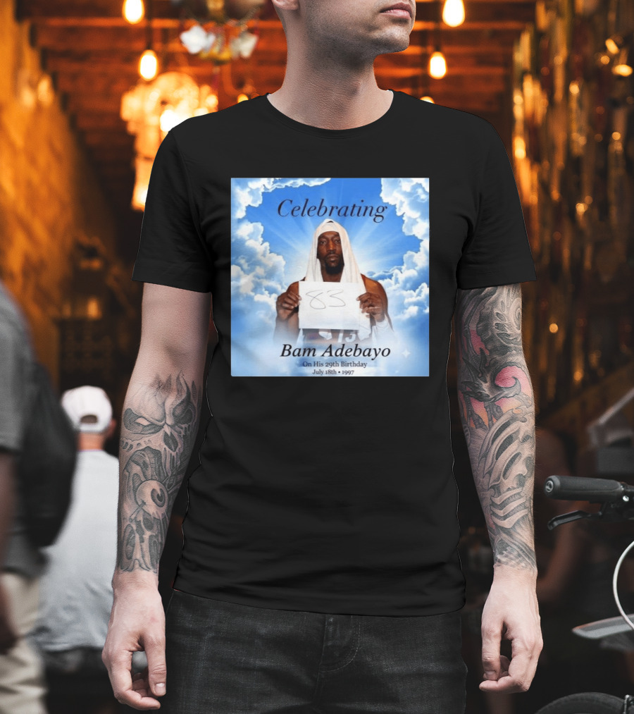 Celebrating Bam Adebayo 83 On His 29th Birthday July 18th 1997 T-Shirt