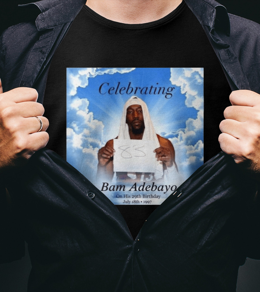 Celebrating Bam Adebayo 83 On His 29th Birthday July 18th 1997 T-Shirt
