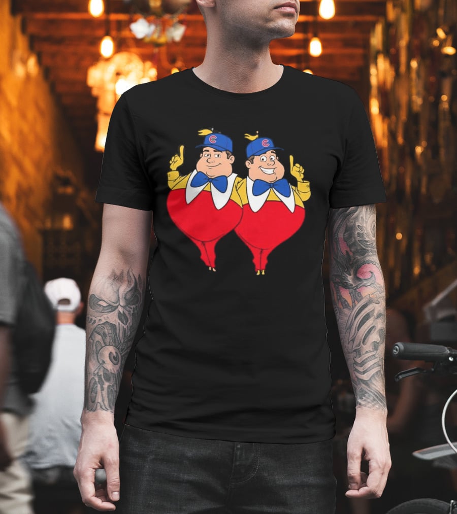 Tweedle Dee And Tweedle Dum C Cap Fanatics T-Shirt