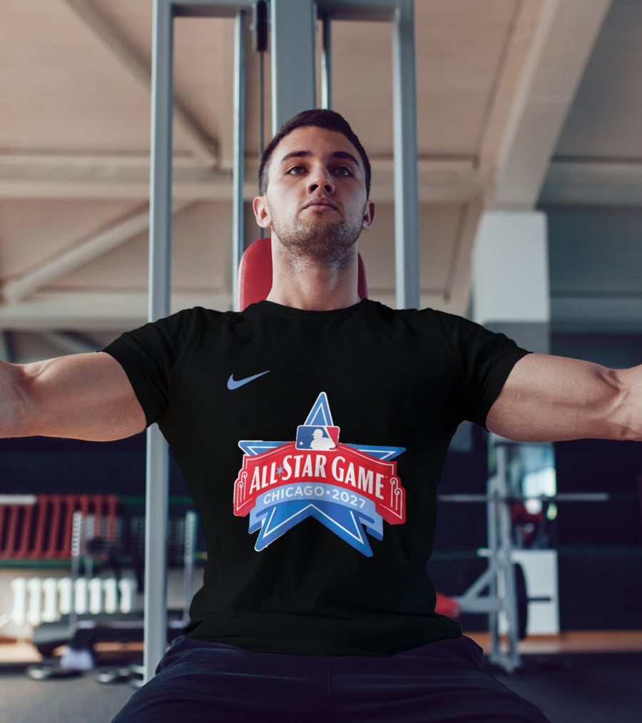 Nike MLB All Star Game Chicago 2027 Baseball T-Shirt