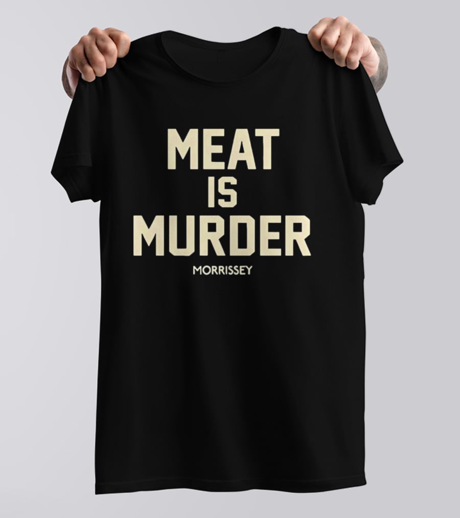Meat Is Murder Morrissey The Smiths Alternative Rock T-Shirt