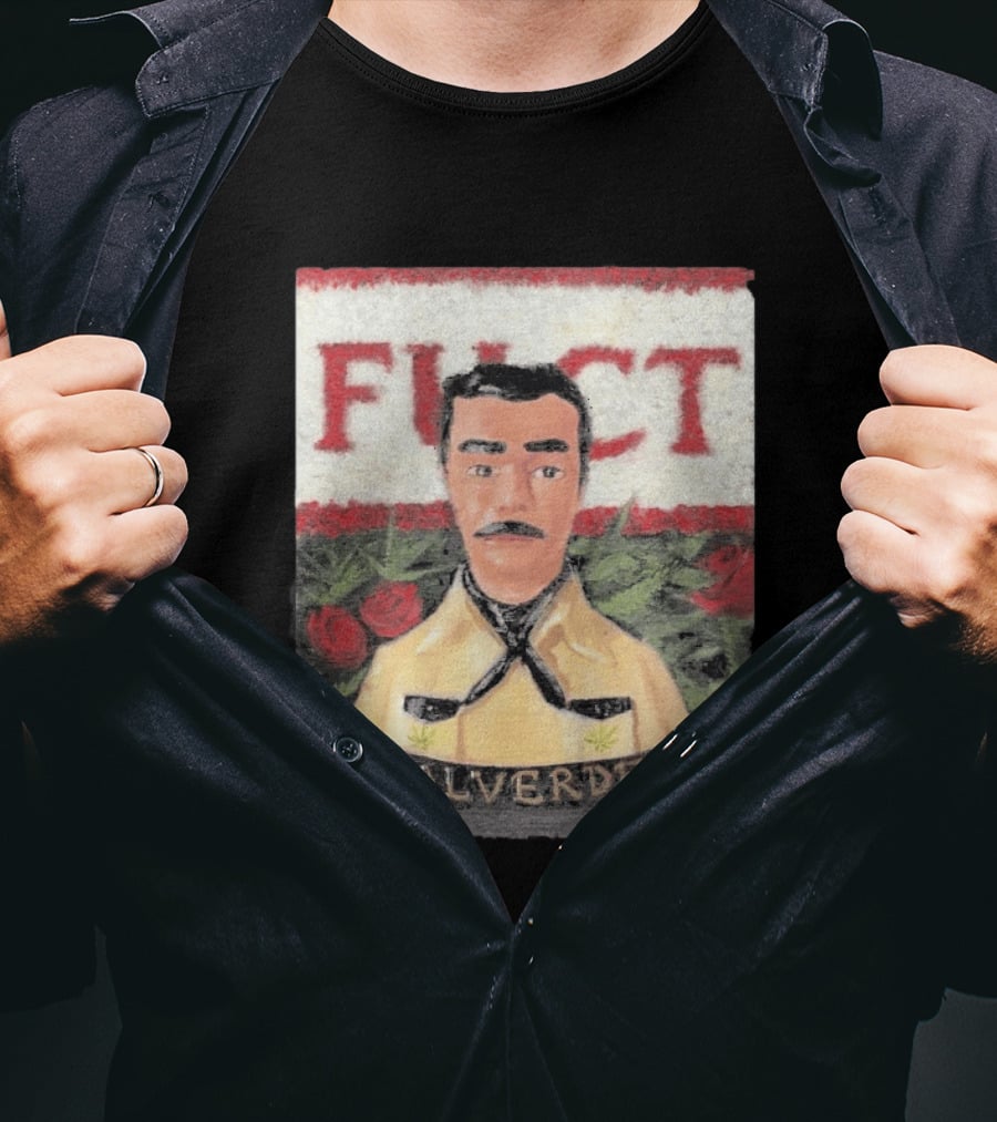 Fuct Malverde Red Roses T-Shirt