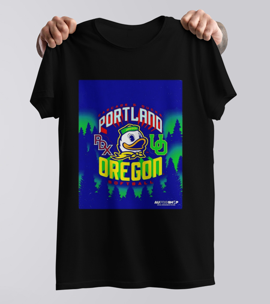 Cascade Ducks Portland RDX Oregon Softball T-Shirt