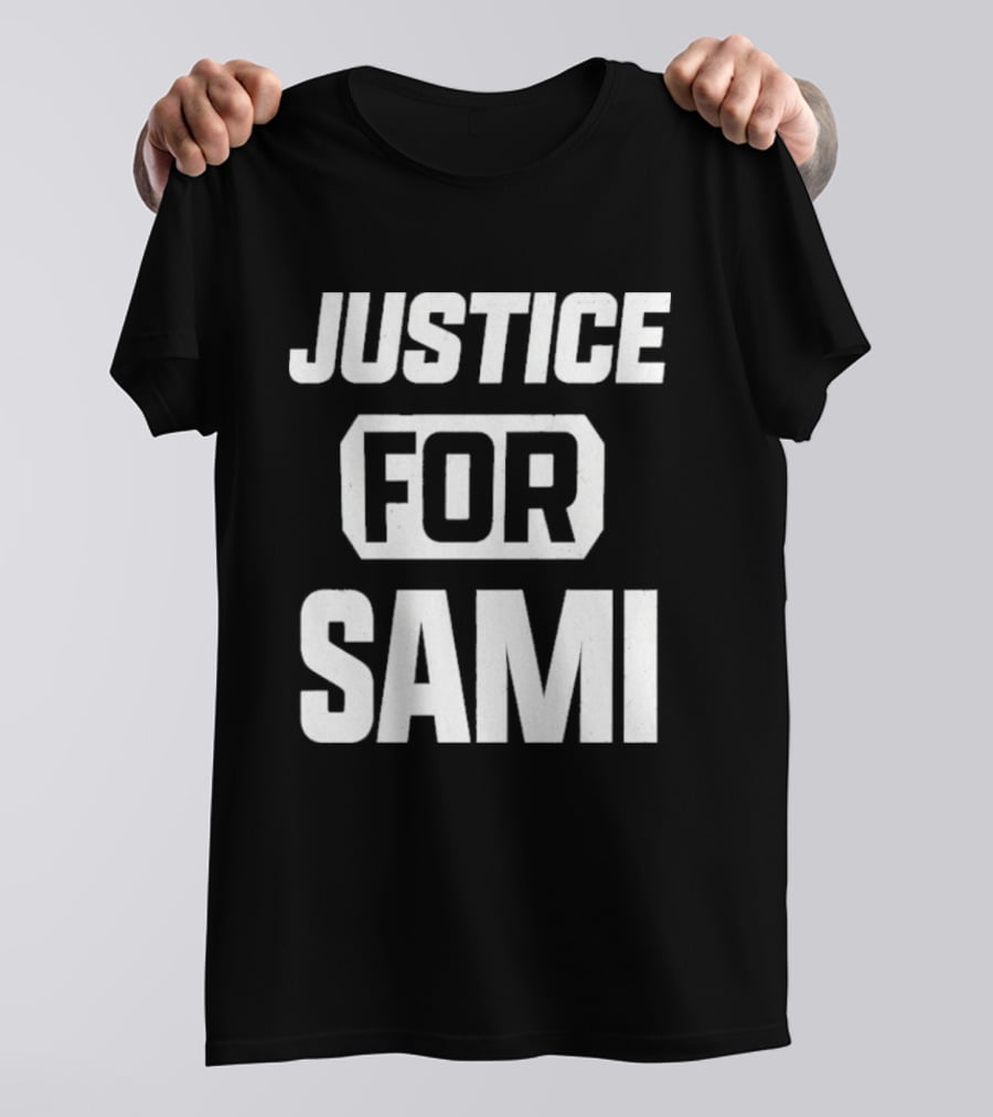 Justice For Sami Zayn WWE Fan T-Shirt