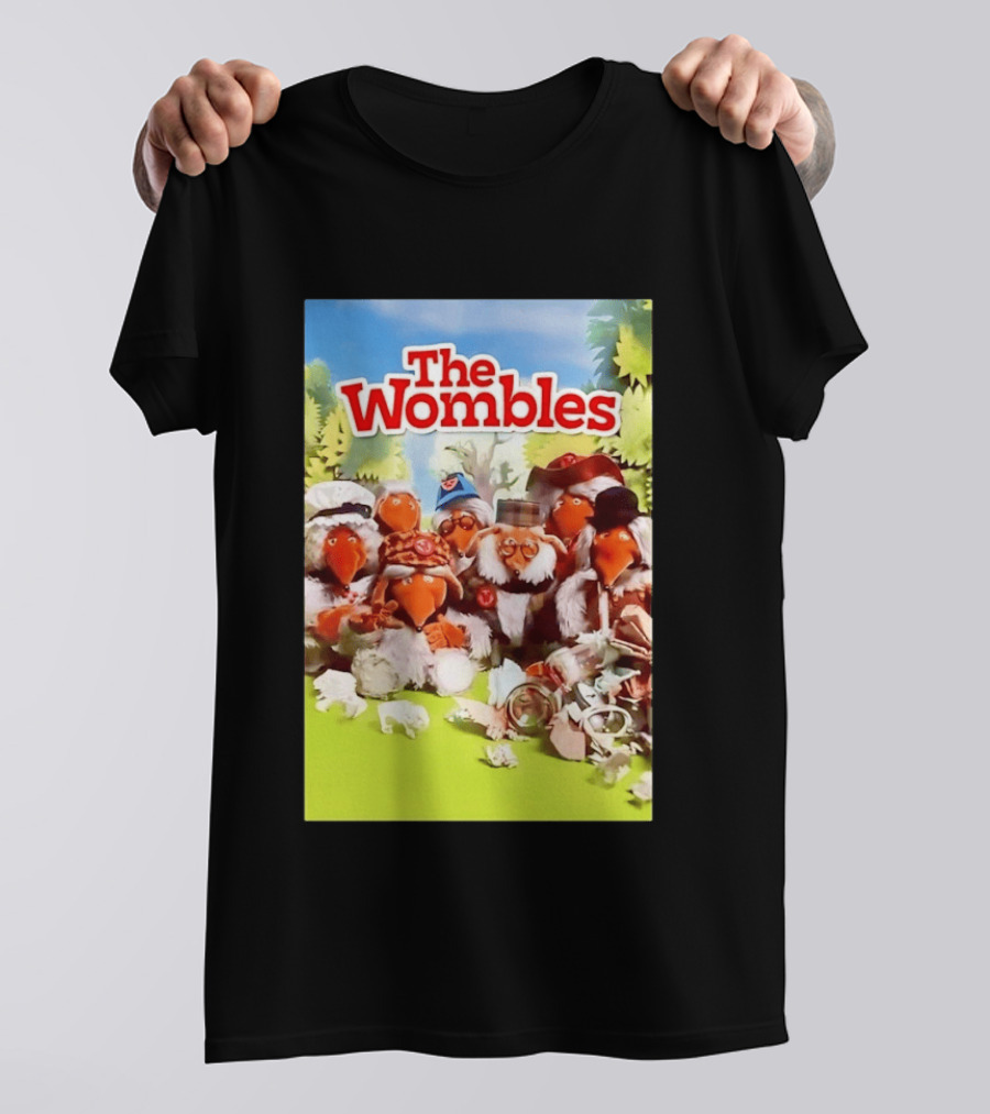 The Wombles Cartoon Characters Cleanup Adventure T-Shirt