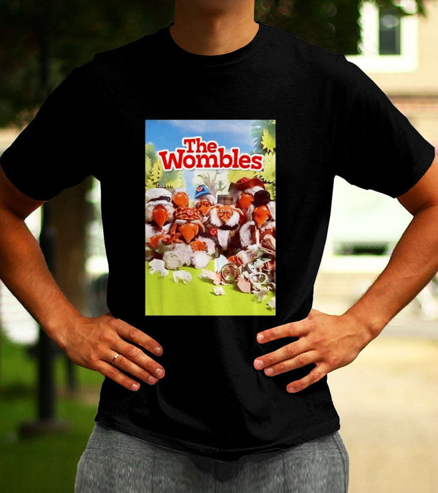 The Wombles Cartoon Characters Cleanup Adventure T-Shirt