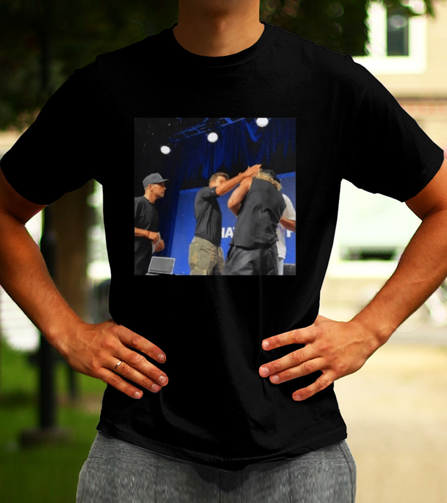 Tom Brady Slapped Logan Paul Stage Moment T-Shirt