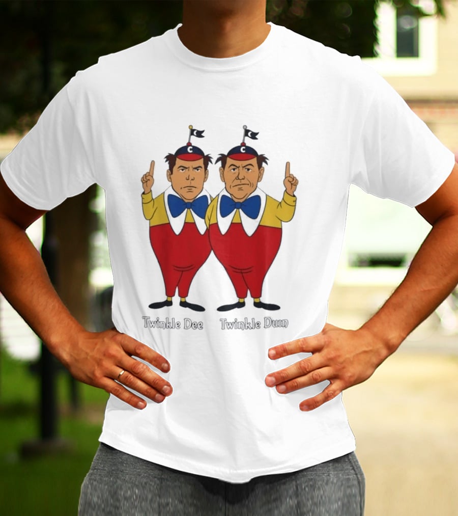 Twinkle Dee Twinkle Dum Characters In Colorful Outfits T-Shirt