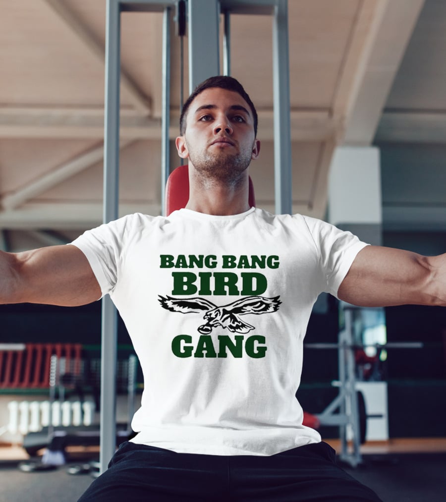 Barstool Bang Bang Bird Gang Philadelphia Eagles NFL Fan Spirit T-Shirt