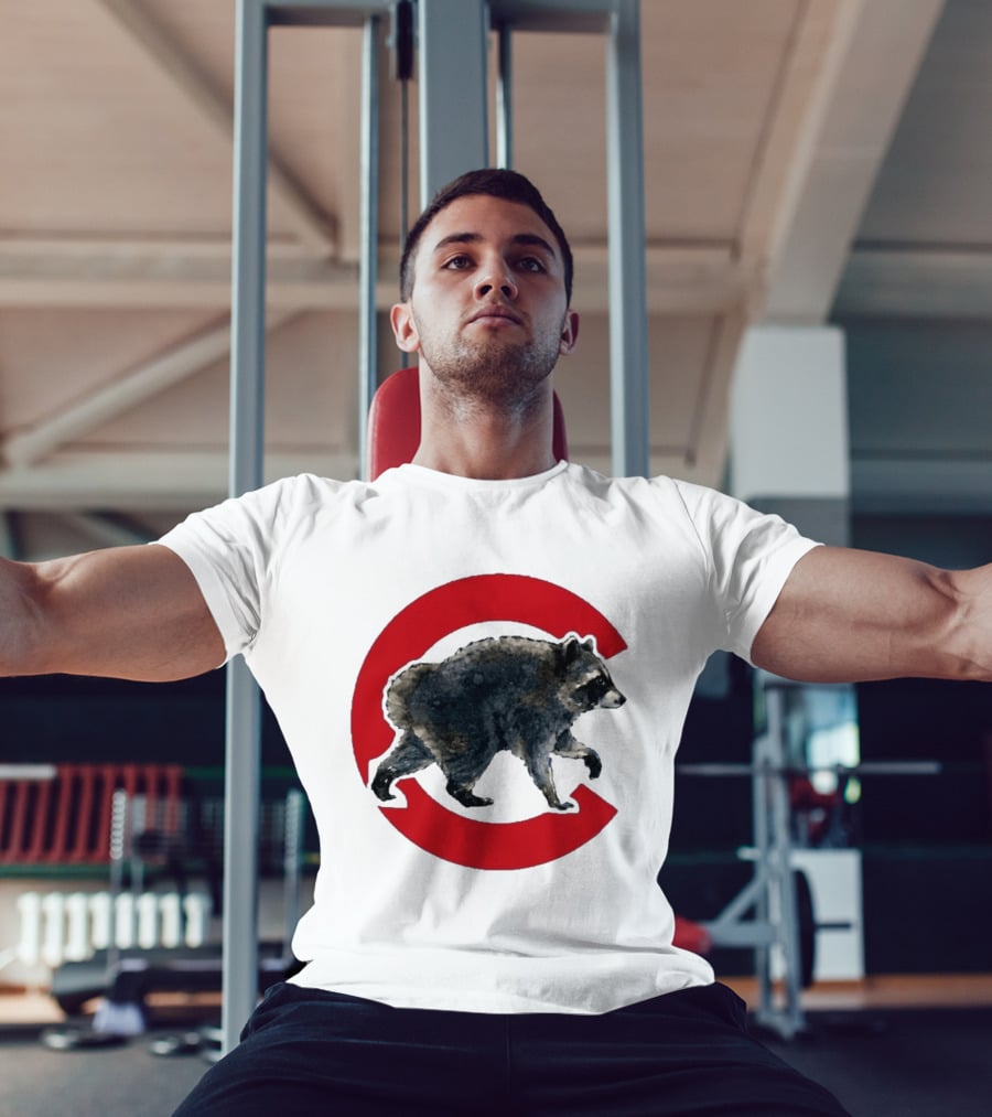 Cubs C Raccoon Jimothy T-Shirt