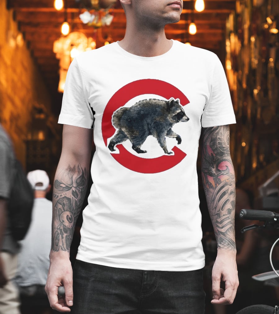 Cubs C Raccoon Jimothy T-Shirt
