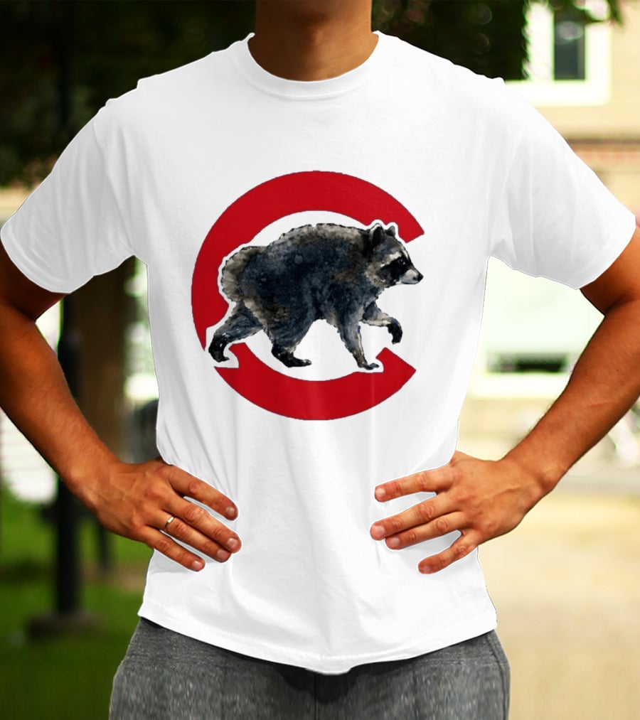 Cubs C Raccoon Jimothy T-Shirt