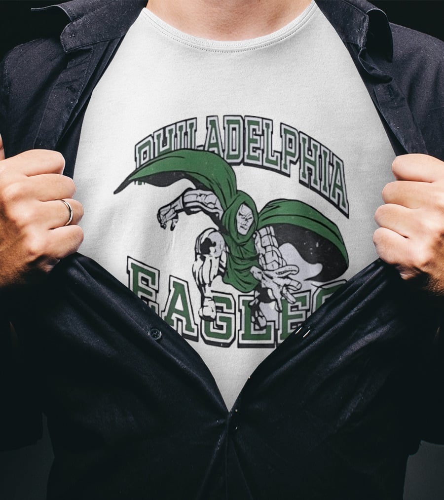Philadelphia Eagles Doctor Doom Football Fan T-Shirt