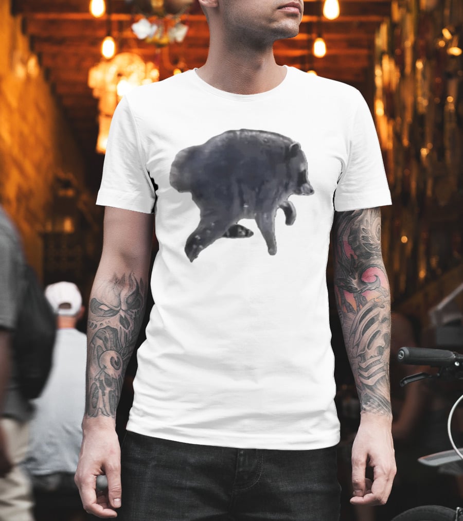 Jimothy Club Basic Bear Walking T-Shirt