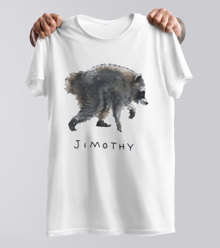 Jimothy Raccoon Viral Seattle Artwork Trend T-Shirt
