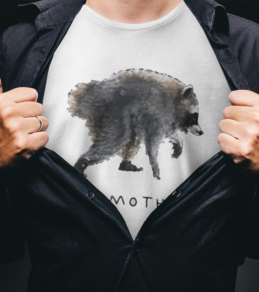 Jimothy Raccoon Viral Seattle Artwork Trend T-Shirt