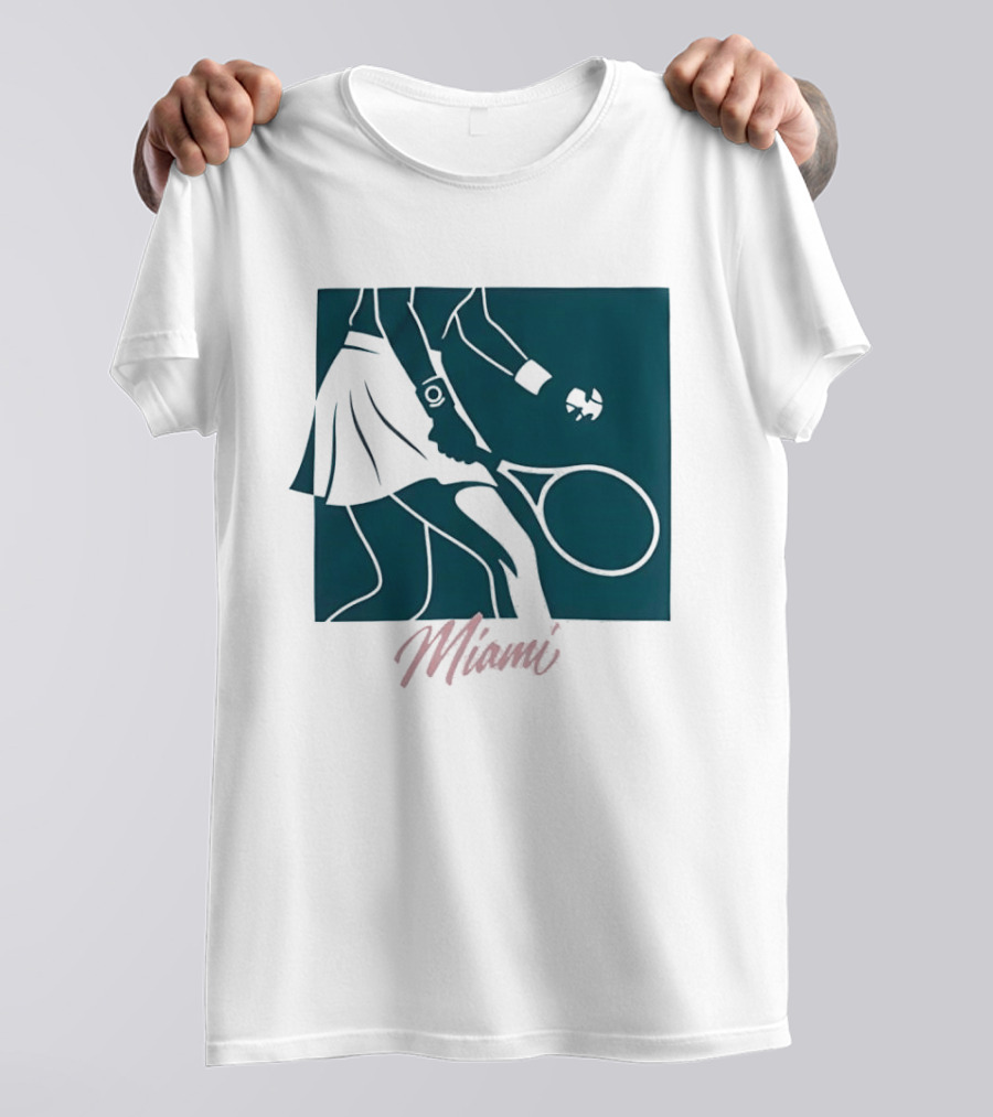 Miami Tennis Player T-Shirt