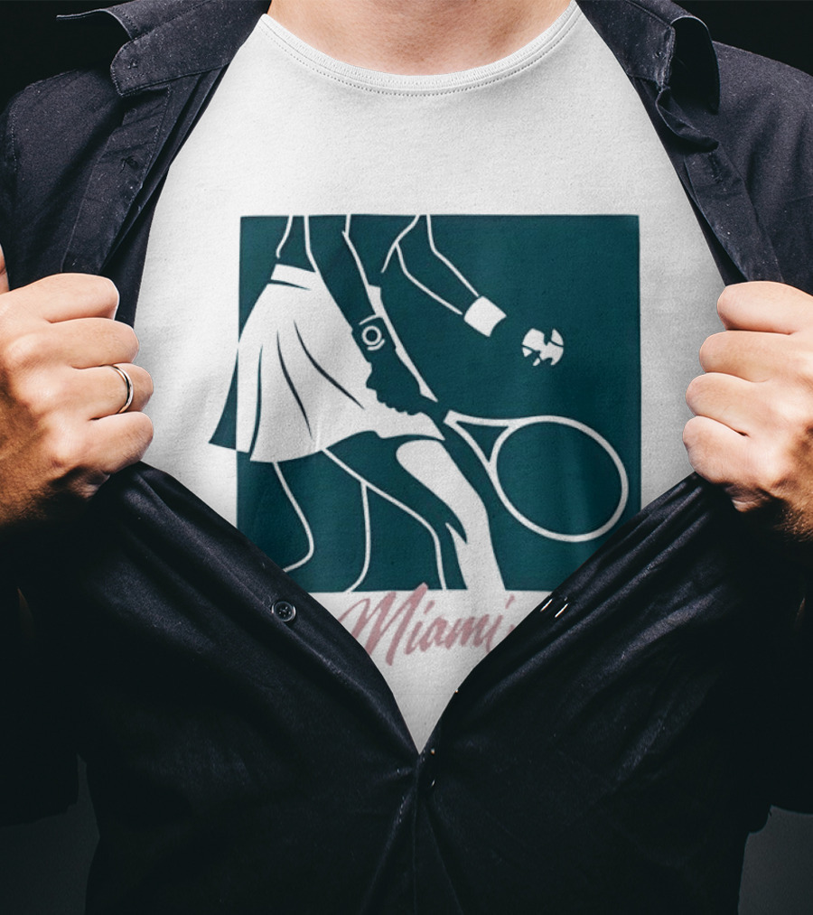 Miami Tennis Player T-Shirt