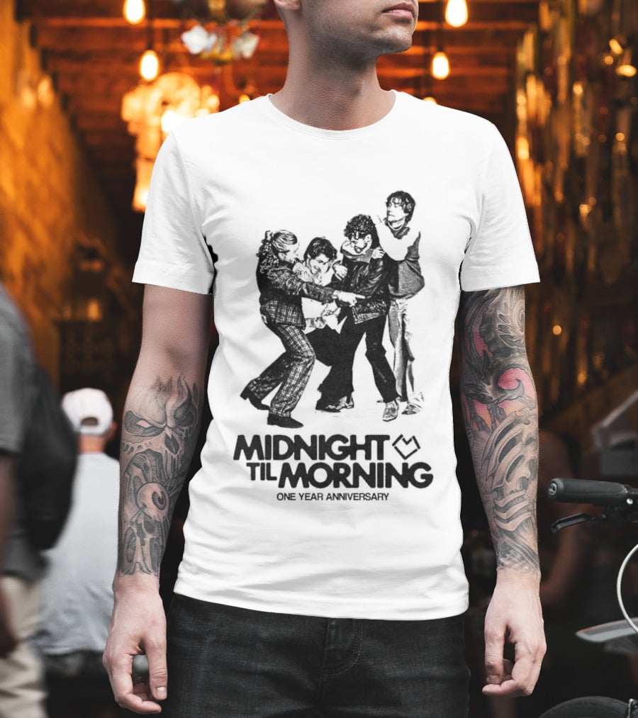 Midnight Til Morning One Year Anniversary Band T-Shirt
