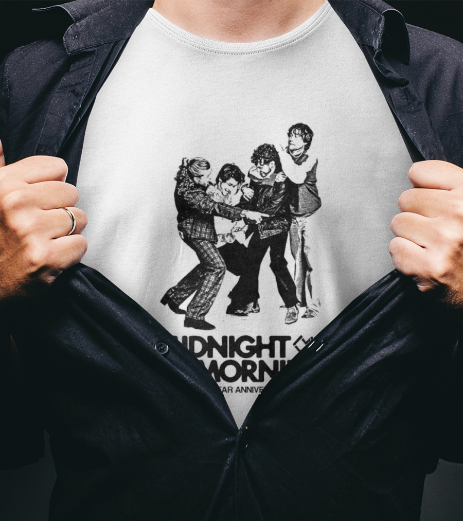 Midnight Til Morning One Year Anniversary Band T-Shirt